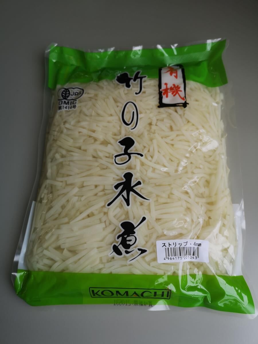 有機竹の子水煮　千切り